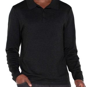 Sweater Knit L/S Polo