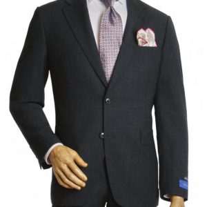 Giles & Jasper Coat - Graphite, 46R