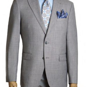 Giles & Jasper Coat - Pearl Grey, 40R
