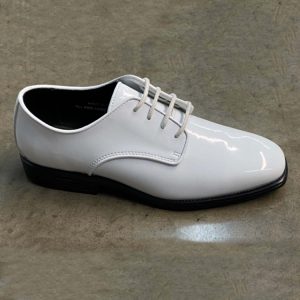 White Patent Leather Shoe